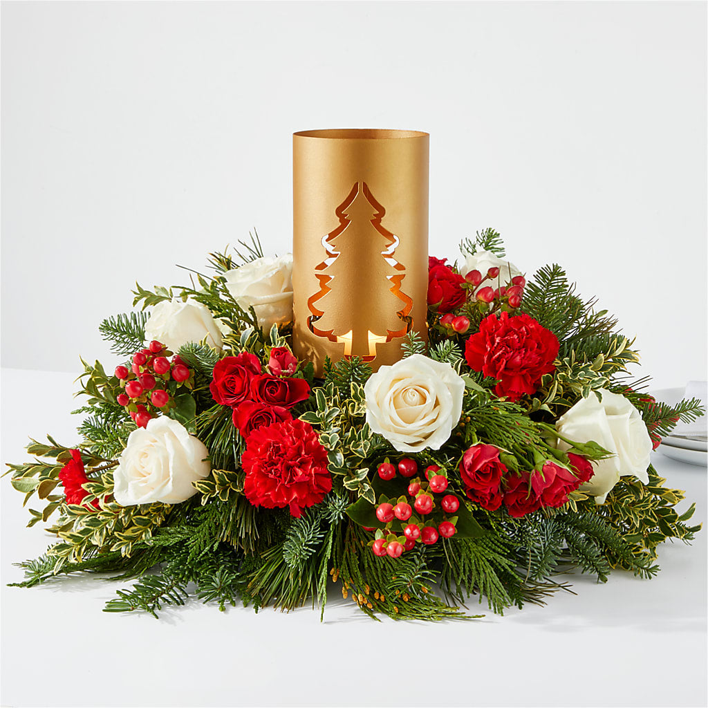 December Dreams Centerpiece – Pleasant Acres Nursery, Inc., Westerly RI