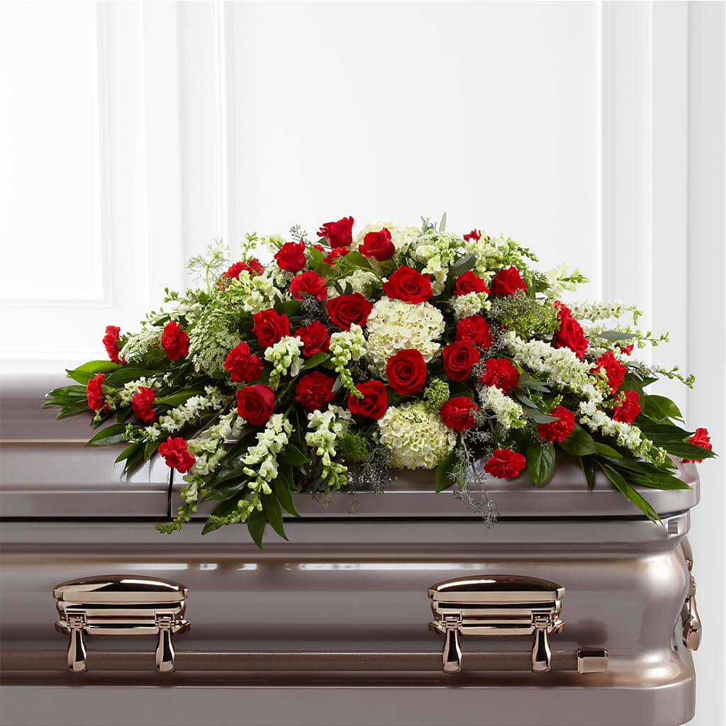 Sincerity Casket Spray – Pleasant Acres Nursery, Inc., Westerly RI