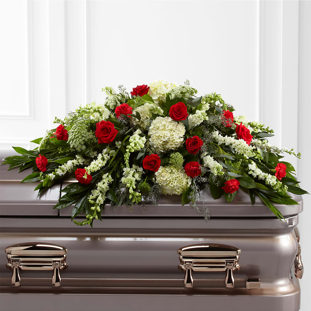 Sincerity Casket Spray – Pleasant Acres Nursery, Inc., Westerly RI