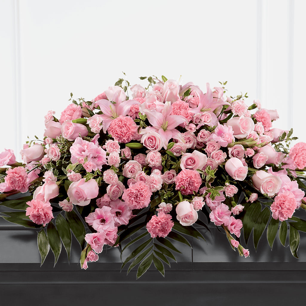 Garden of Comfort Casket Spray (Standard) – Pleasant Acres Nursery, Inc., Westerly RI