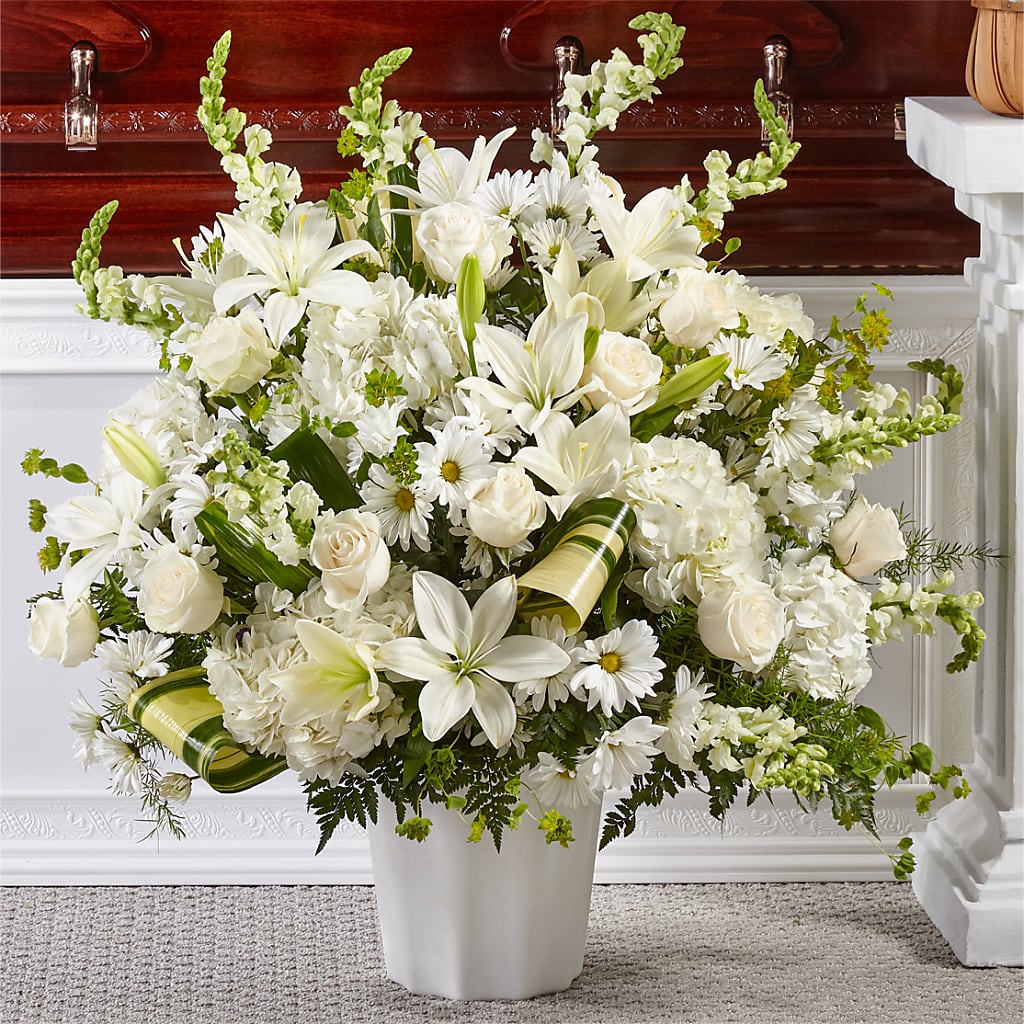 Thoughts of Tranquility Floor Basket – Pleasant Acres Nursery, Inc., Westerly RI