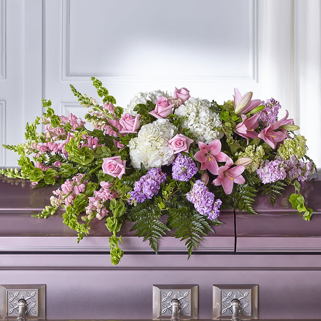Life's Gratitude Casket Spray – Pleasant Acres Nursery, Inc., Westerly RI