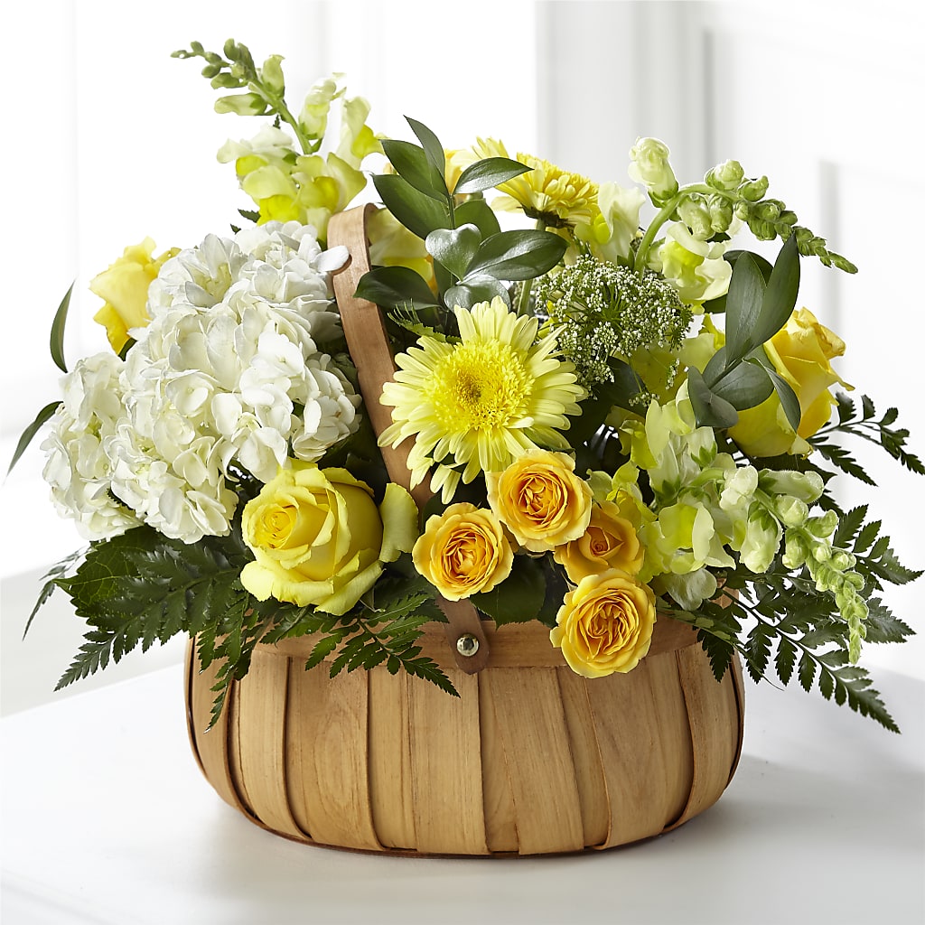 Rustic Remembrance Basket – Pleasant Acres Nursery, Inc., Westerly RI