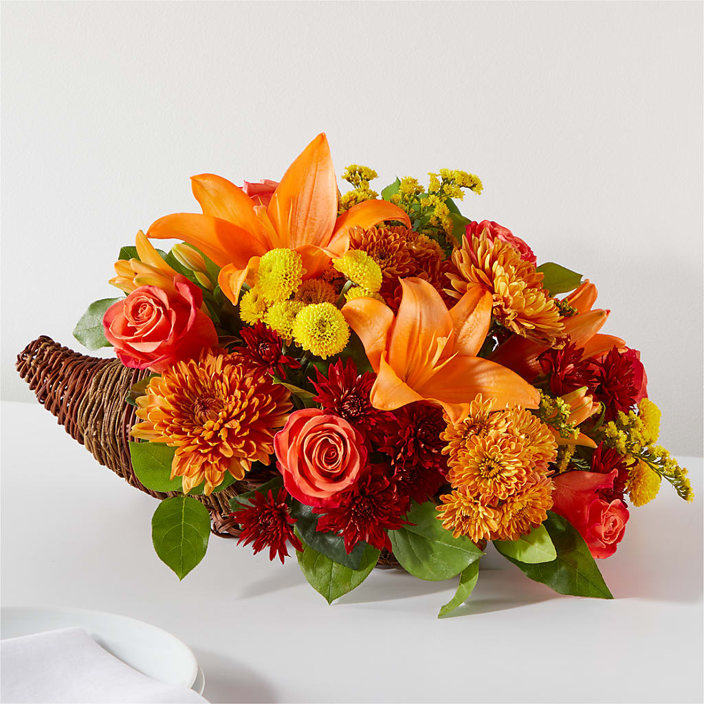 Bouquet of Blessings Cornucopia – Pleasant Acres Nursery, Inc., Westerly RI