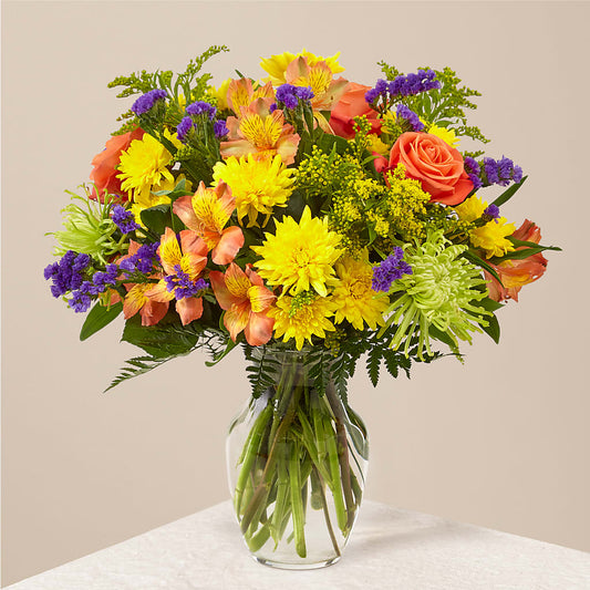 Marmalade Skies Bouquet –  Pleasant Acres Nursery, Inc., Westerly RI
