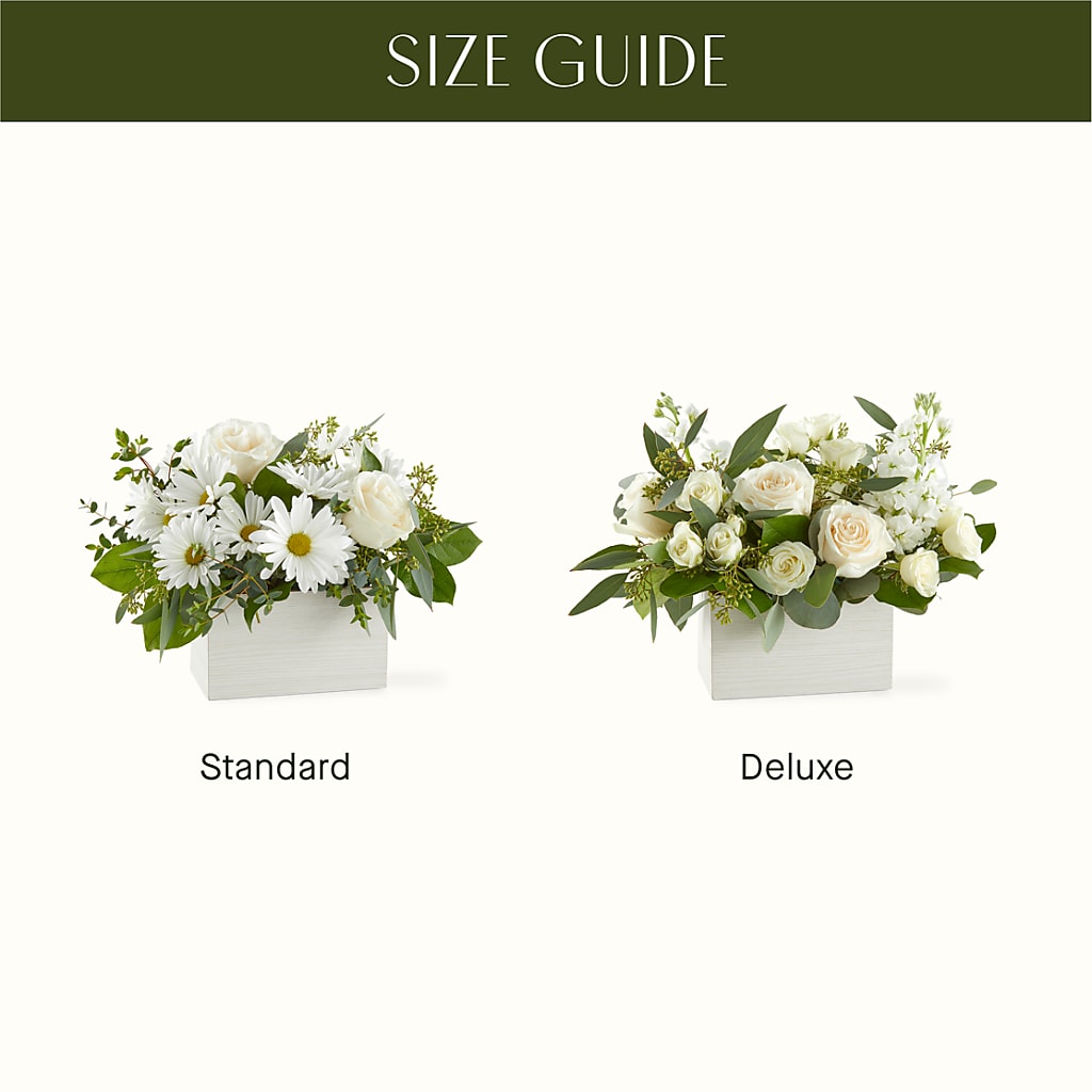 Fresh Linen Box Bouquet –  Pleasant Acres Nursery, Inc., Westerly RI