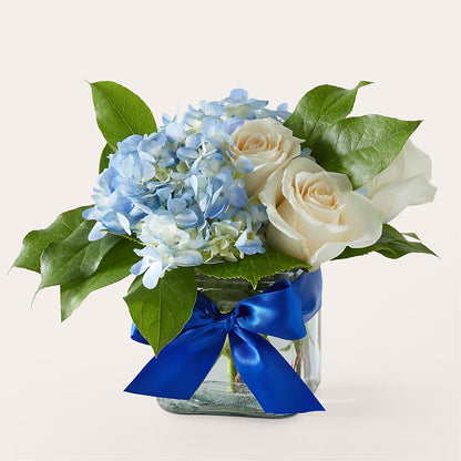 Sky Blue Delight Bouquet –  Pleasant Acres Nursery, Inc., Westerly RI