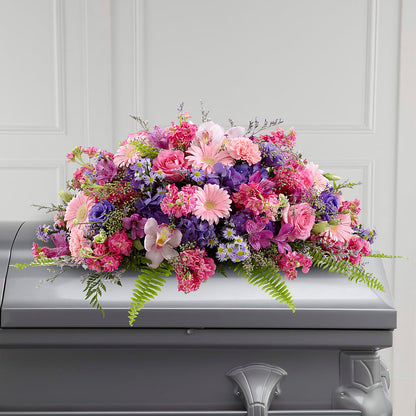 Glorious Garden Casket Spray –  Pleasant Acres Nursery, Inc., Westerly RI