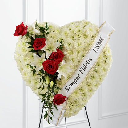Heartfelt Hero Standing Heart –  Pleasant Acres Nursery, Inc., Westerly RI