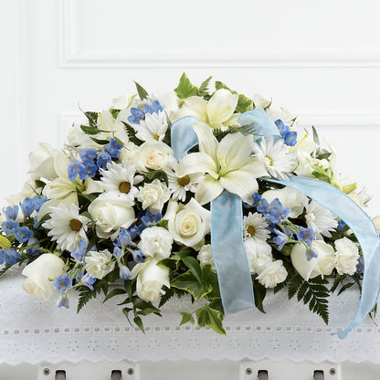 Tender Treasure Casket Spray –  Pleasant Acres Nursery, Inc., Westerly RI
