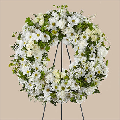 Faithful Wishes Wreath –  Pleasant Acres Nursery, Inc., Westerly RI