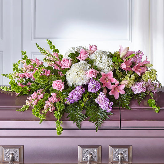 Life's Gratitude Casket Spray –  Pleasant Acres Nursery, Inc., Westerly RI
