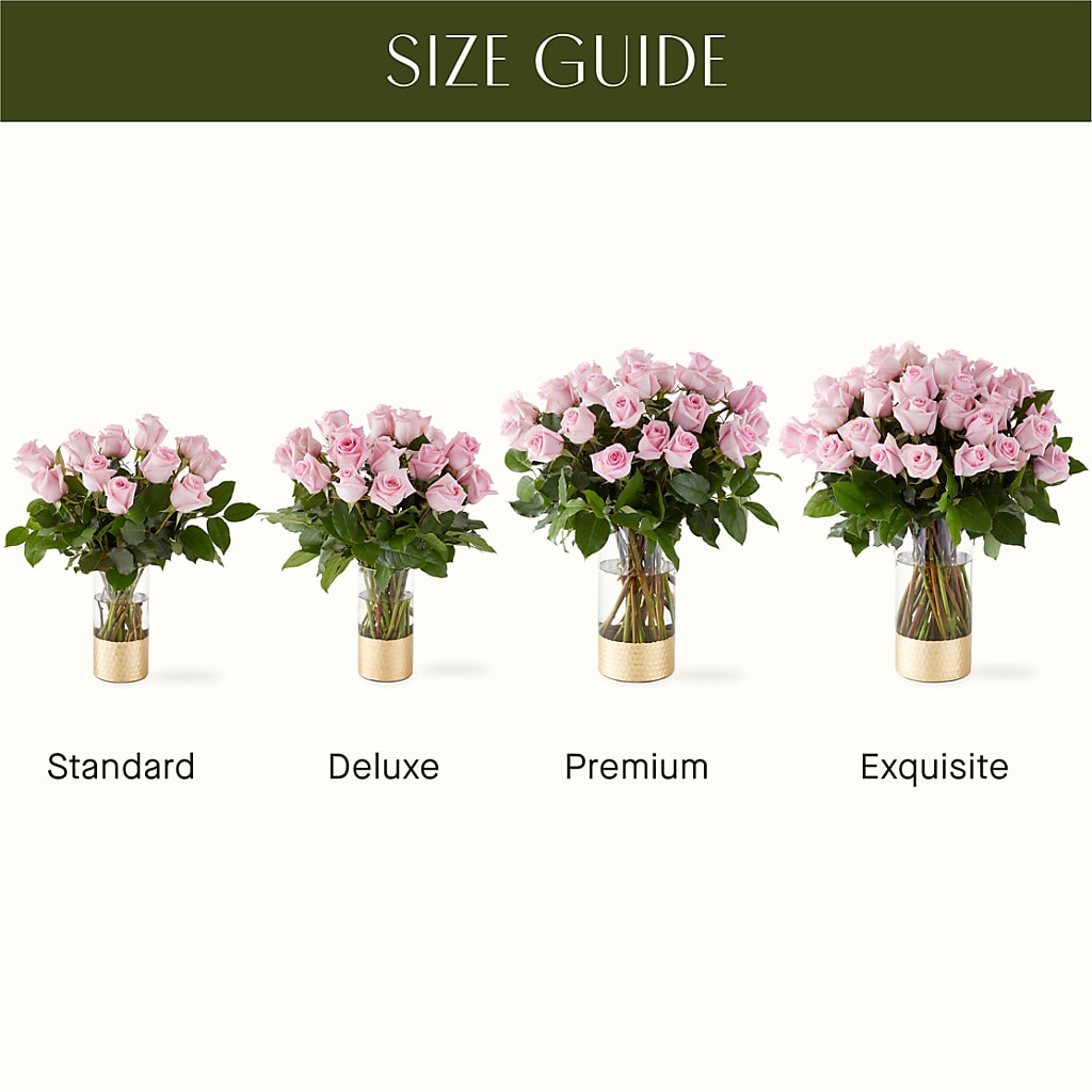 Picture Perfect Pink Rose Bouquet –  Pleasant Acres Nursery, Inc., Westerly RI