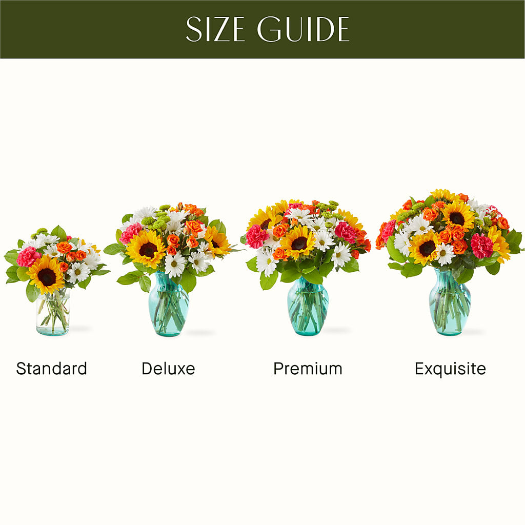 Sun-drenched Blooms Bouquet –  Pleasant Acres Nursery, Inc., Westerly RI